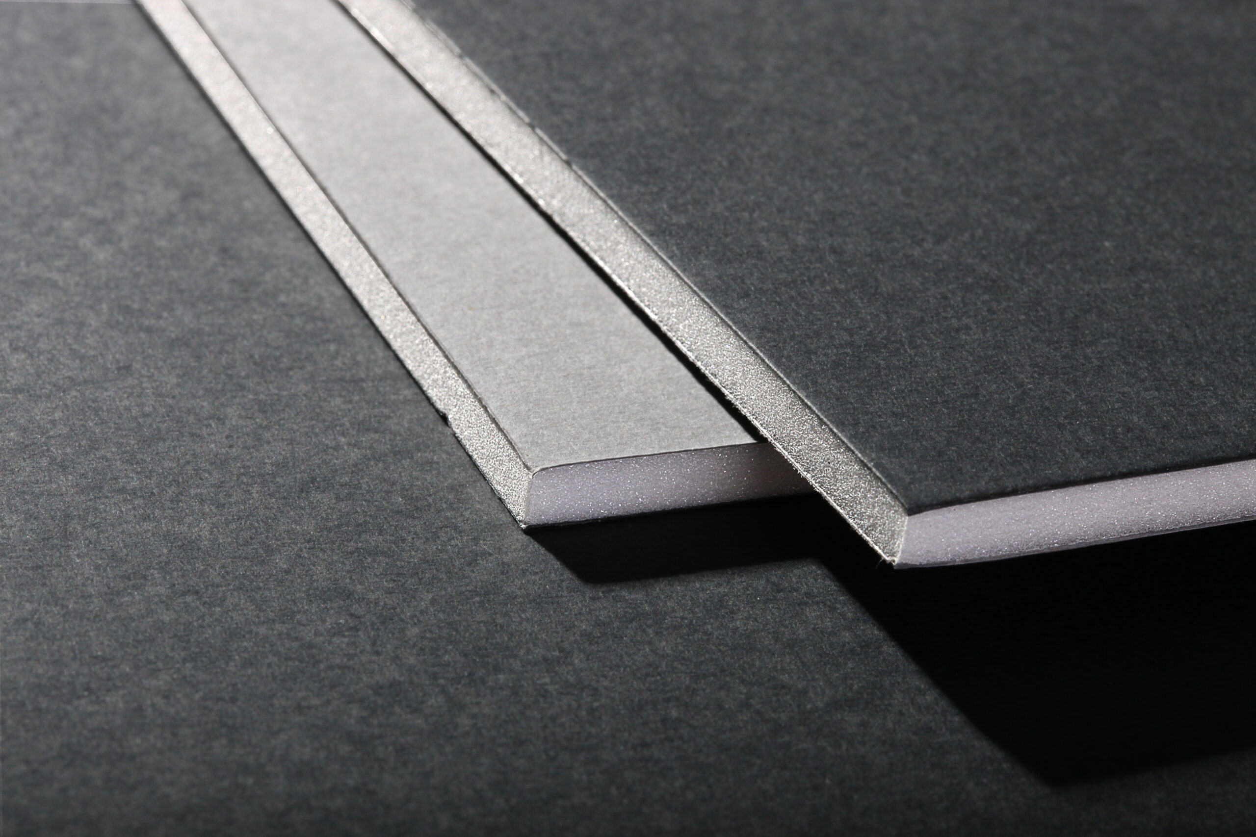Cartons mousse surface lisse