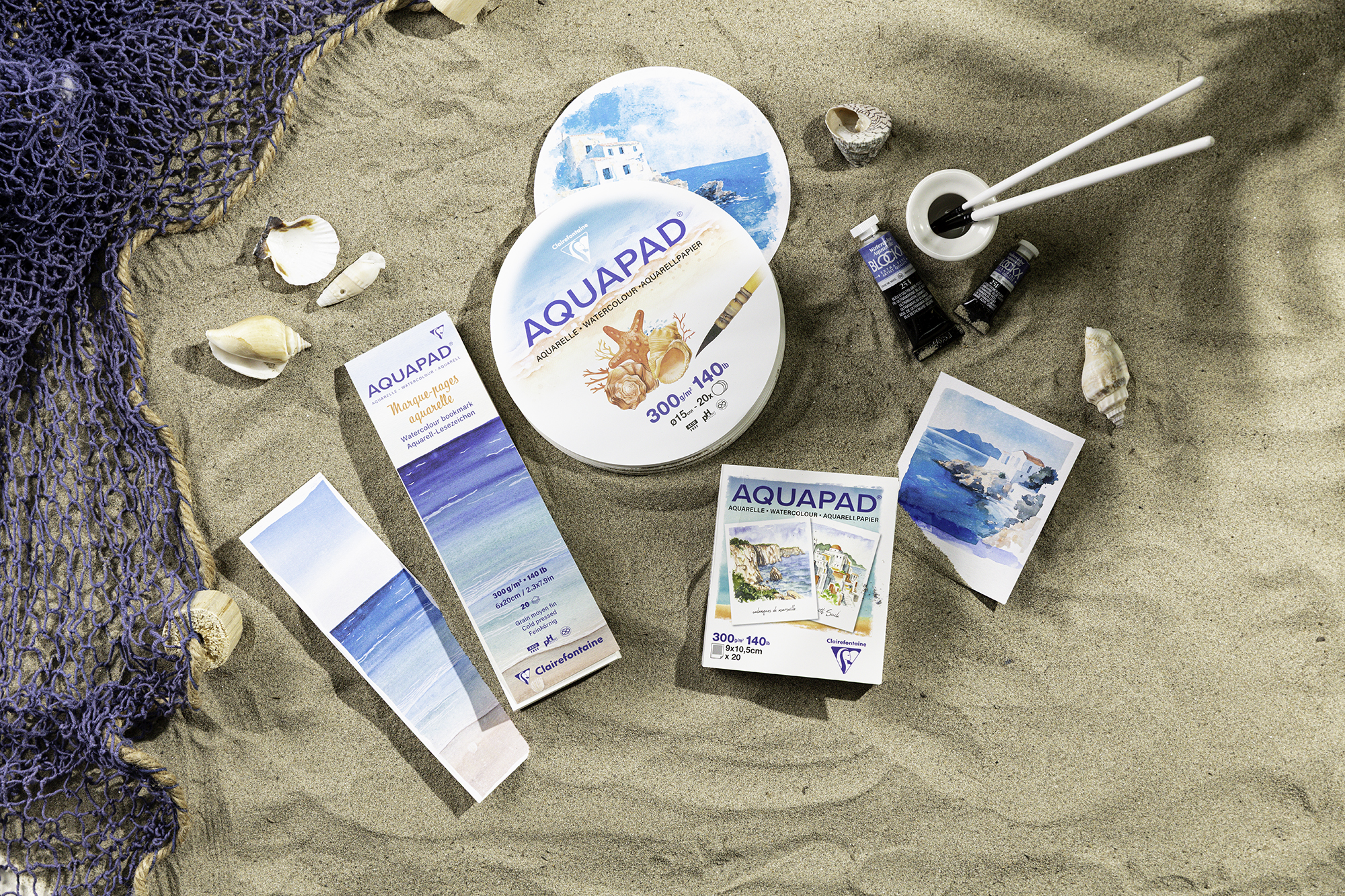 Aquapad watercolour capsule