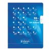 Cahier Travaux Pratiques &Eacute;criture piqu&eacute; 8000 CARTE 17x22 cm 32 pages double ligne 3 mm + interligne verticale/uni 90 g