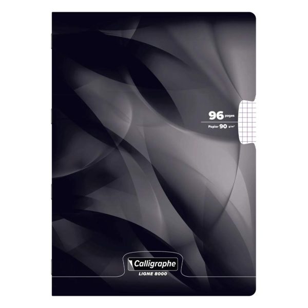 Cahier piqu&eacute; 8000 CARTE A4 96 pages petits carreaux 90 g