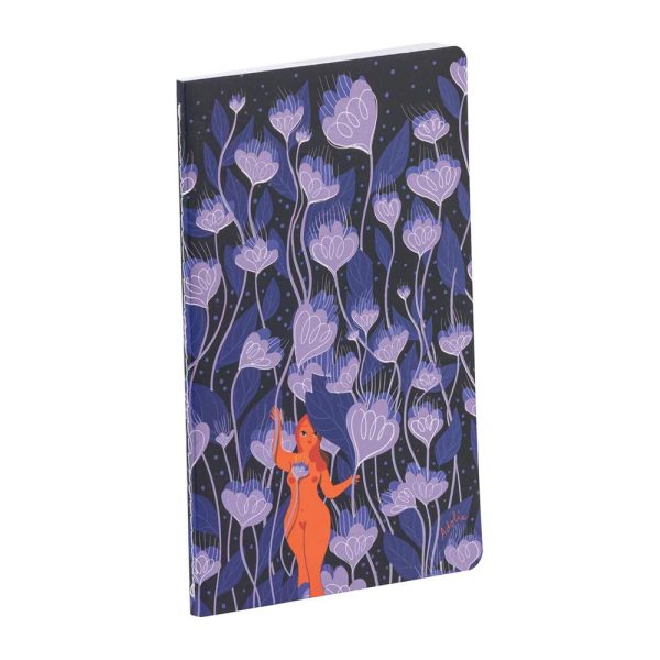 Adolie, Carnet cousu fil 11x17cm, 96 pages, lign&eacute;, ass.