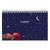 Adolie, Bloc planner reliure int&eacute;grale en-t&ecirc;te 22x14 cm 53 feuillets imprim&eacute;s