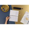Adolie, Bloc planner reliure int&eacute;grale en-t&ecirc;te 22x14 cm 53 feuillets imprim&eacute;s