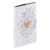 Adolie, Set de correspondance 12x16,5 cm contenant 8 cartes simples 11x15,5 cm assorties et 8 enveloppes Pollen C6 blanc naturel