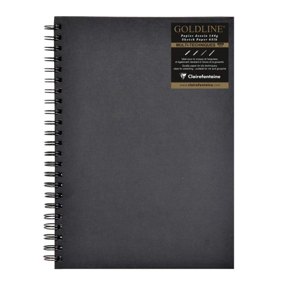 Goldline carnet spiral&eacute; 64F A3 140g F