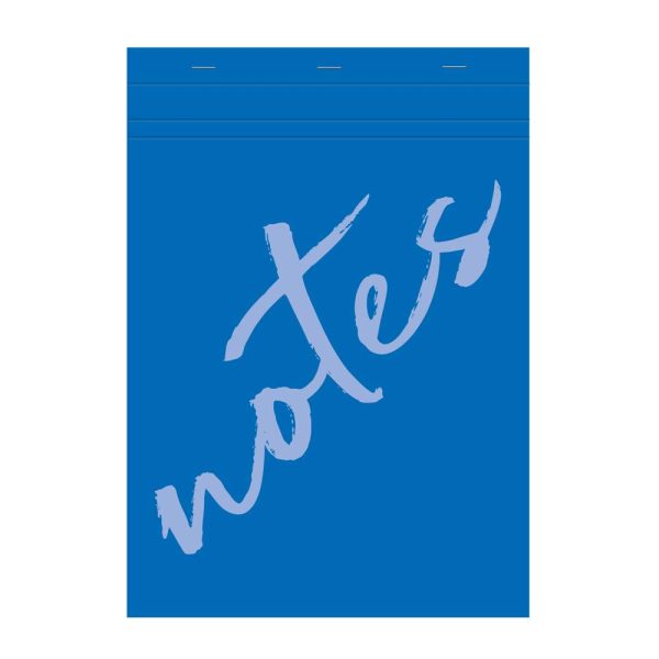 Bloc de bureau Notes agraf&eacute; en-t&ecirc;te A4 100 feuilles petits carreaux 60 g