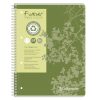 Cahier reliure int&eacute;grale FOREVER A4+ 160 pages petits carreaux + marge 80 g