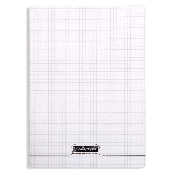Cahier piqu&eacute; 8000 POLYPRO A4 48 pages petits carreaux 90 g