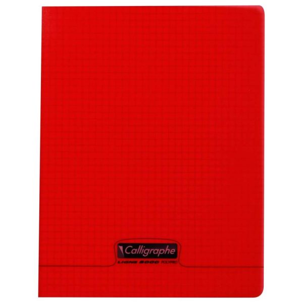 Cahier piqu&eacute; 8000 POLYPRO 17&times;22 cm 96 pages petits carreaux 90 g