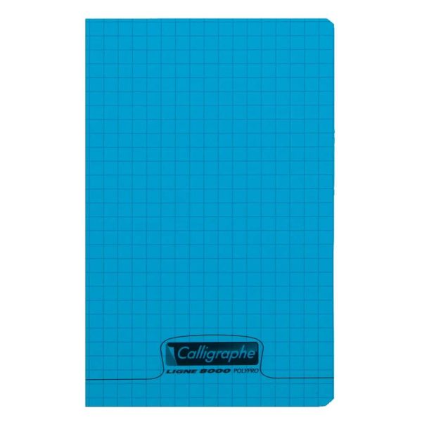 8000 POLYPRO, Carnet piqu&eacute; 11&times;17 cm 96 pages petits carreaux 90 g