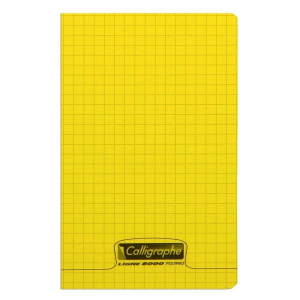 8000 POLYPRO, Carnet piqu&eacute; 11&times;17 cm 96 pages petits carreaux 90 g