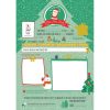 SET DE CORRESPONDANCE, 6 feuilles 100g/m2 au format 21x29,7cm + 6 enveloppes au format 16,2x22,9cm + Stickers - No&euml;l