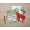 SET DE CORRESPONDANCE, 6 feuilles 100g/m2 au format 21x29,7cm + 6 enveloppes au format 16,2x22,9cm + Stickers - No&euml;l