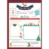 SET DE CORRESPONDANCE, 6 feuilles 100g/m2 au format 21x29,7cm + 6 enveloppes au format 16,2x22,9cm + Stickers - No&euml;l
