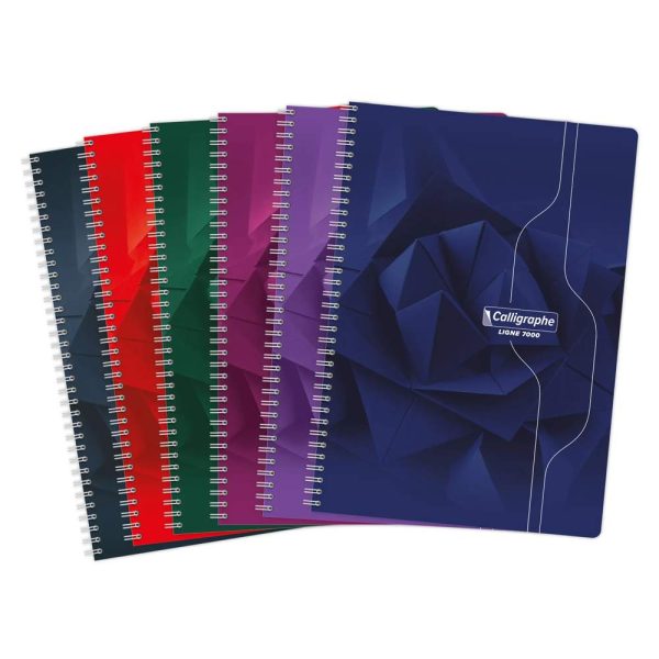 Cahier reliure int&eacute;grale 7000 A4 100 pages grands carreaux 70 g