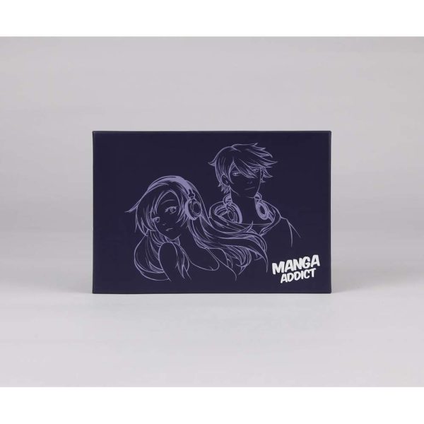 Manga Addict coffret sp&eacute;cial bloc coll&eacute; Manga Layout 50F A5 100g et feutres ABT Pro Tombow