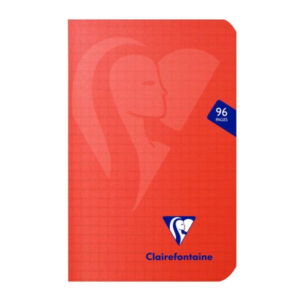 Carnet piqu&eacute; Mimesys A5 96 pages petits carreaux Couleur al&eacute;atoire