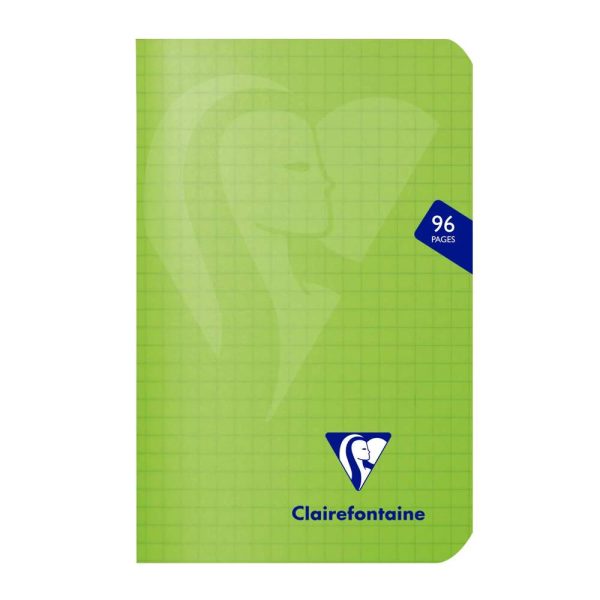 Carnet piqu&eacute; Mimesys A5 96 pages petits carreaux Couleur al&eacute;atoire