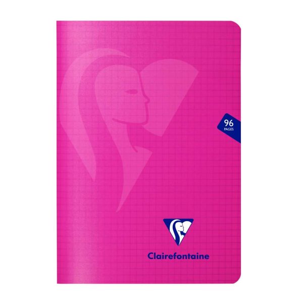 Carnet piqu&eacute; Mimesys A5 96 pages petits carreaux Couleur al&eacute;atoire