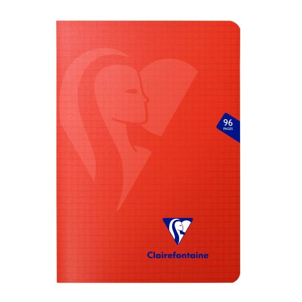 Carnet piqu&eacute; Mimesys A5 96 pages petits carreaux Couleur al&eacute;atoire