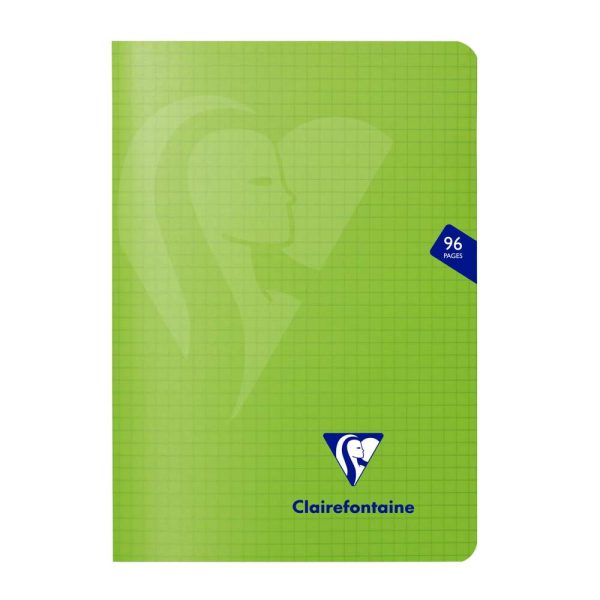 Carnet piqu&eacute; Mimesys A5 96 pages petits carreaux Couleur al&eacute;atoire