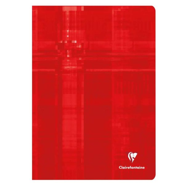 Cahier piqu&eacute; A4 48 pages grands carreaux Couleur al&eacute;toire