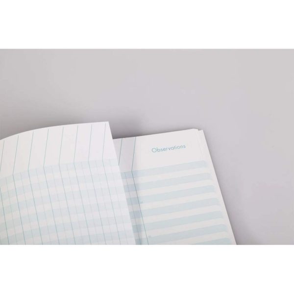 Cahier de bord enseignant piqu&eacute; A4 48 pages 7 classes Couleur al&eacute;atoire
