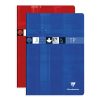 Cahier Travaux Pratiques piqu&eacute; A4 120 pages grands carreaux + uni Couleur al&eacute;atoire