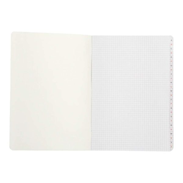 R&eacute;pertoire piqu&eacute; A4 96 pages petits carreaux