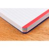 Carnet de fiches de r&eacute;vision Linicolor FRESH reliure int&eacute;grale 15,2x10,2 cm 50 fiches lign&eacute; 5 bandes de couleurs couverture plastique polypropy&egrave;ne rainur&eacute;