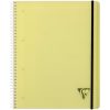Proactiv'Book Linicolor FRESH cahier reliure int&eacute;grale A4+ 160 pages d&eacute;tachables perfor&eacute; 4 trous grands carreaux + cadre en-t&ecirc;te + 1 pochette trieur couverture plastique polypropy&egrave;ne rainur&eacute; Couleur al&eacute;atoire