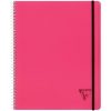 Proactiv'Book Linicolor FRESH cahier reliure int&eacute;grale A4+ 160 pages d&eacute;tachables perfor&eacute; 4 trous grands carreaux + cadre en-t&ecirc;te + 1 pochette trieur couverture plastique polypropy&egrave;ne rainur&eacute; Couleur al&eacute;atoire