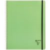 Proactiv'Book Linicolor FRESH cahier reliure int&eacute;grale A4+ 160 pages d&eacute;tachables perfor&eacute; 4 trous grands carreaux + cadre en-t&ecirc;te + 1 pochette trieur couverture plastique polypropy&egrave;ne rainur&eacute; Couleur al&eacute;atoire