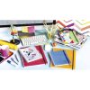 Proactiv'Book Linicolor FRESH cahier reliure int&eacute;grale A4+ 160 pages d&eacute;tachables perfor&eacute; 4 trous grands carreaux + cadre en-t&ecirc;te + 1 pochette trieur couverture plastique polypropy&egrave;ne rainur&eacute; Couleur al&eacute;atoire