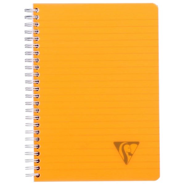 Carnet reliure int&eacute;grale Linicolor FRESH A5 180 pages lign&eacute; couverture plastique polypropy&egrave;ne rainur&eacute; Couleur al&eacute;atoire