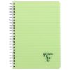 Carnet reliure int&eacute;grale Linicolor FRESH A5 180 pages lign&eacute; couverture plastique polypropy&egrave;ne rainur&eacute; Couleur al&eacute;atoire