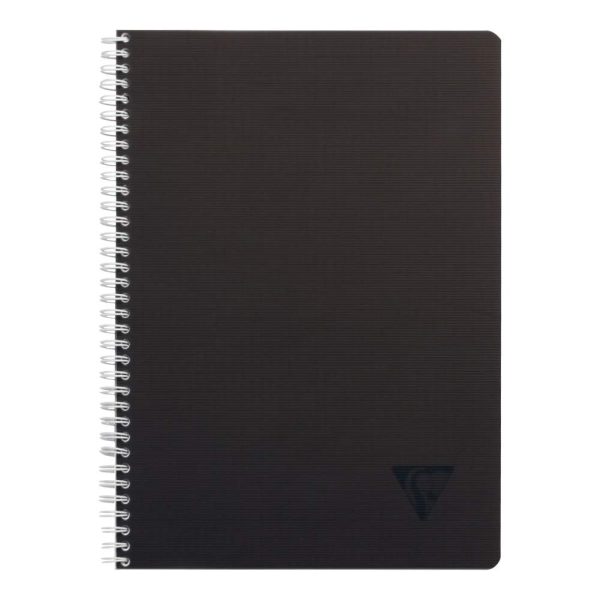 Cahier reliure int&eacute;grale Linicolor INTENSIVE A4 100 pages petits carreaux couverture plastique polypropy&egrave;ne rainur&eacute; Couleur al&eacute;atoire