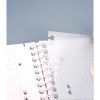 Evolutiv'Book Linicolor INTENSIVE cahier reliure int&eacute;grale A4+ 240 pages d&eacute;tachables perfor&eacute; 4 trous petits carreaux + cadre en-t&ecirc;te + 3 intercalaires couverture plastique polypropy&egrave;ne rainur&eacute; Couleur al&eacute;atoire