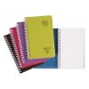 R&eacute;pertoire reliure int&eacute;grale Linicolor INTENSIVE 11x17cm 100 pages petits carreaux couverture plastique polypropy&egrave;ne rainur&eacute; Couleur al&eacute;atoire