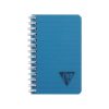 Cahier reliure int&eacute;grale Linicolor INTENSIVE 7,5x12cm 100 pages lign&eacute; couverture plastique polypropy&egrave;ne rainur&eacute; Couleur al&eacute;atoire
