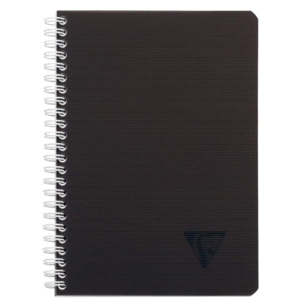 Cahier reliure int&eacute;grale Linicolor INTENSIVE A5 180 pages lign&eacute; couverture plastique polypropy&egrave;ne rainur&eacute; Couleur al&eacute;atoire