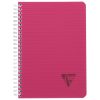 Cahier reliure int&eacute;grale Linicolor INTENSIVE A5 180 pages lign&eacute; couverture plastique polypropy&egrave;ne rainur&eacute; Couleur al&eacute;atoire