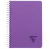 Cahier reliure int&eacute;grale Linicolor INTENSIVE A5 180 pages lign&eacute; couverture plastique polypropy&egrave;ne rainur&eacute; Couleur al&eacute;atoire