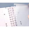 Evolutiv'Book Linicolor INTENSIVE cahier reliure int&eacute;grale A5+ 180 pages d&eacute;tachables perfor&eacute; 6 trous petits carreaux + cadre en-t&ecirc;te + 3 intercalaires couverture plastique polypropy&egrave;ne rainur&eacute; Couleur al&eacute;atoire