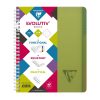Evolutiv'Book Linicolor INTENSIVE cahier reliure int&eacute;grale A5+ 180 pages d&eacute;tachables perfor&eacute; 6 trous petits carreaux + cadre en-t&ecirc;te + 3 intercalaires couverture plastique polypropy&egrave;ne rainur&eacute; Couleur al&eacute;atoire
