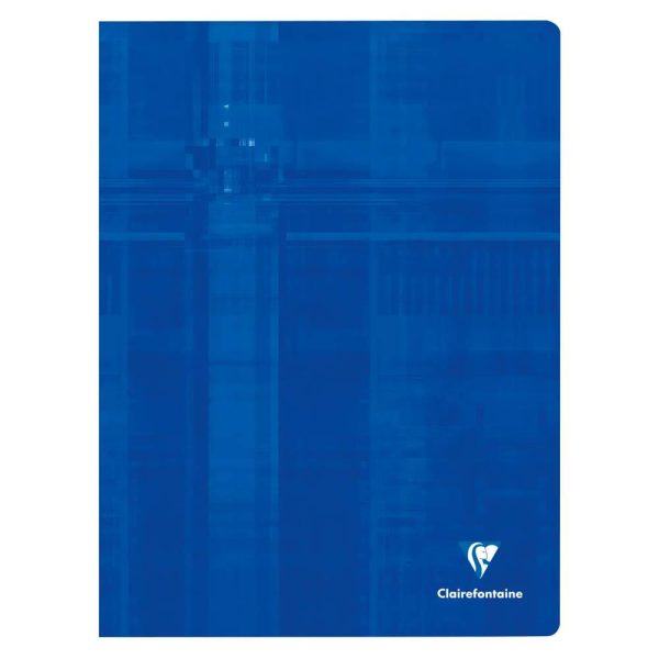 Cahier piqu&eacute; 24&times;32 cm 144 pages grands carreaux
