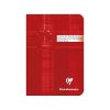 Carnet de vocabulaire piqu&eacute; A6 64 pages lign&eacute; + marge centrale