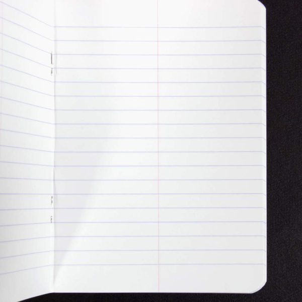 Carnet de vocabulaire piqu&eacute; A6 64 pages lign&eacute; + marge centrale