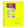 Carnet reliure int&eacute;grale enveloppante Koverbook Neon A5 160 pages petits carreaux couverture polypropyl&egrave;ne opaque