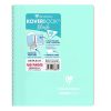 Carnet reliure int&eacute;grale enveloppante Koverbook Blush A5 160 pages petits carreaux couverture polypropyl&egrave;ne opaque bicolore